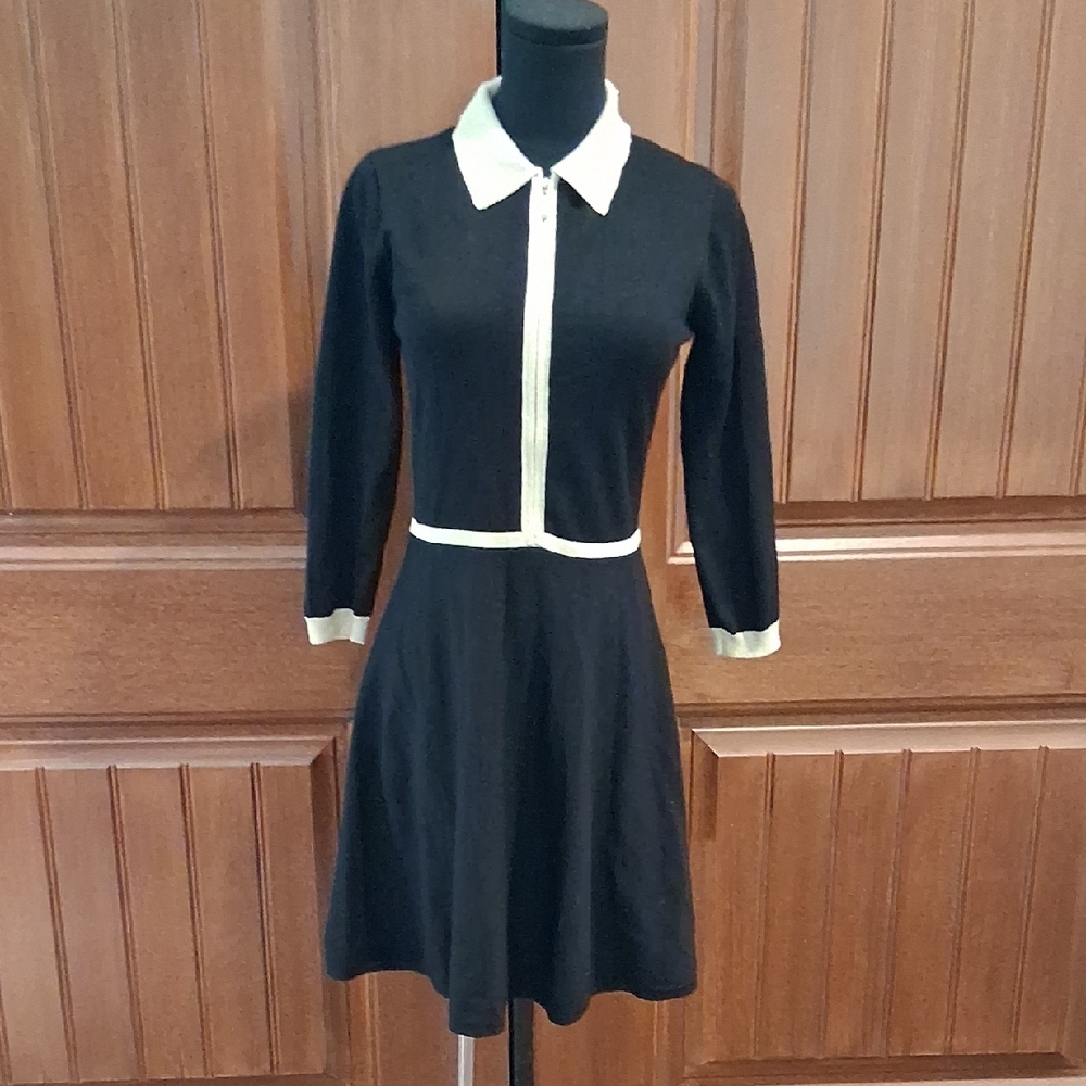 BCX Black And Gold Dress. Juniors Size M
